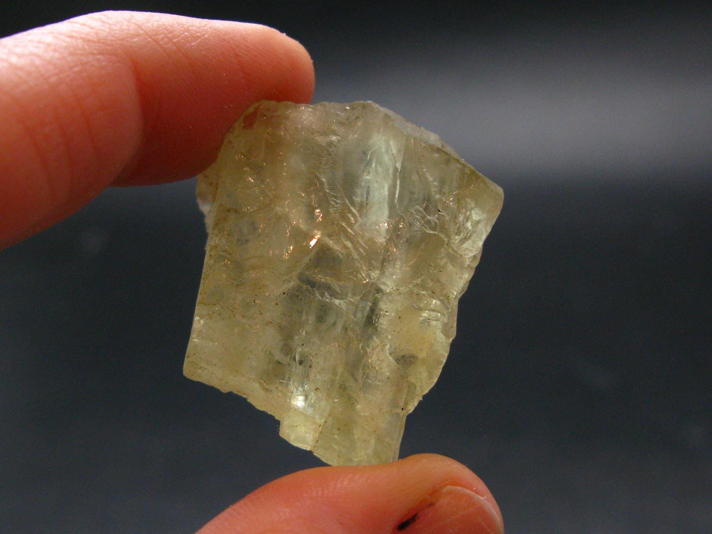 Gem Green Hiddenite Spodumene Crystal From Brazil - 1.3" - 18.27 Grams