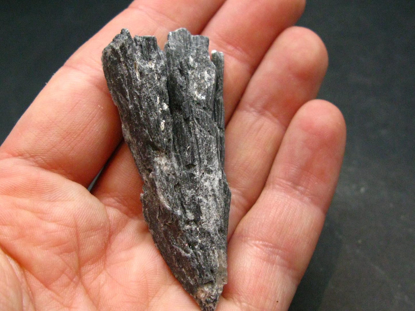 Large Rare Black Kyanite Crystal From Brazil - 2.2" - 12.86 Grams