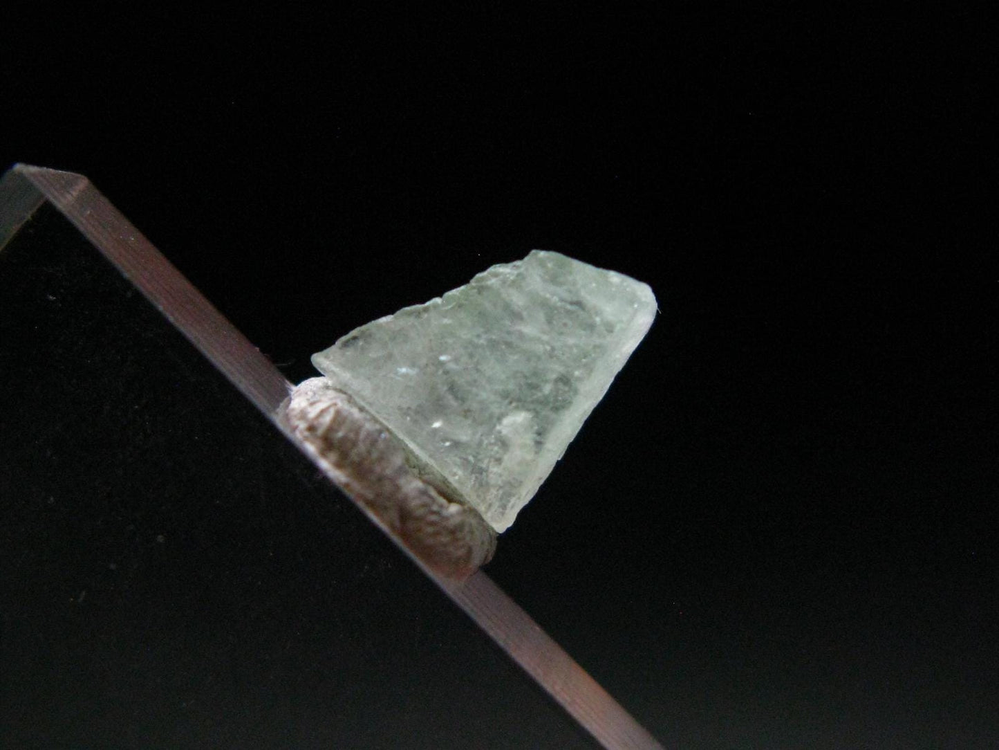Green Herderite Crystal from Pakistan - 1.25 Carats - 0.3"