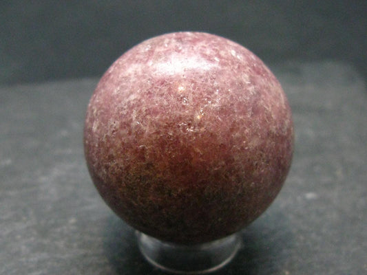 Lepidolite sphere from Brazil - 1.1"