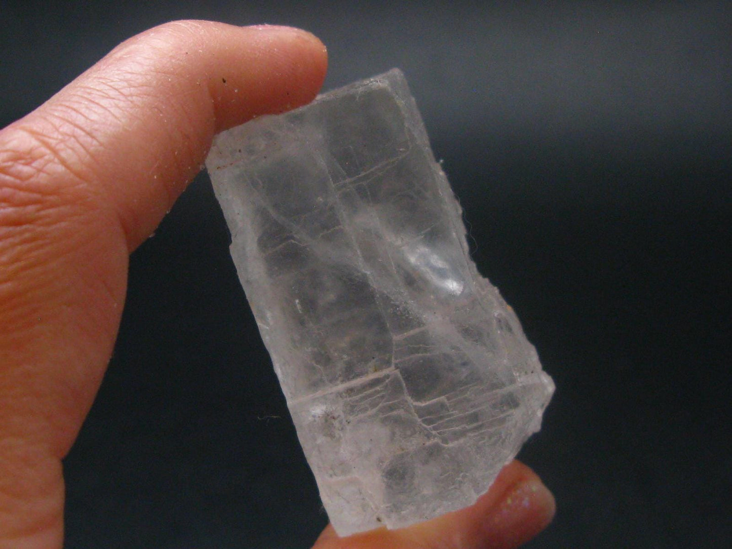 Perfect Genuine Halite Salt Crystal From USA - 1.7" - 42.42 Grams