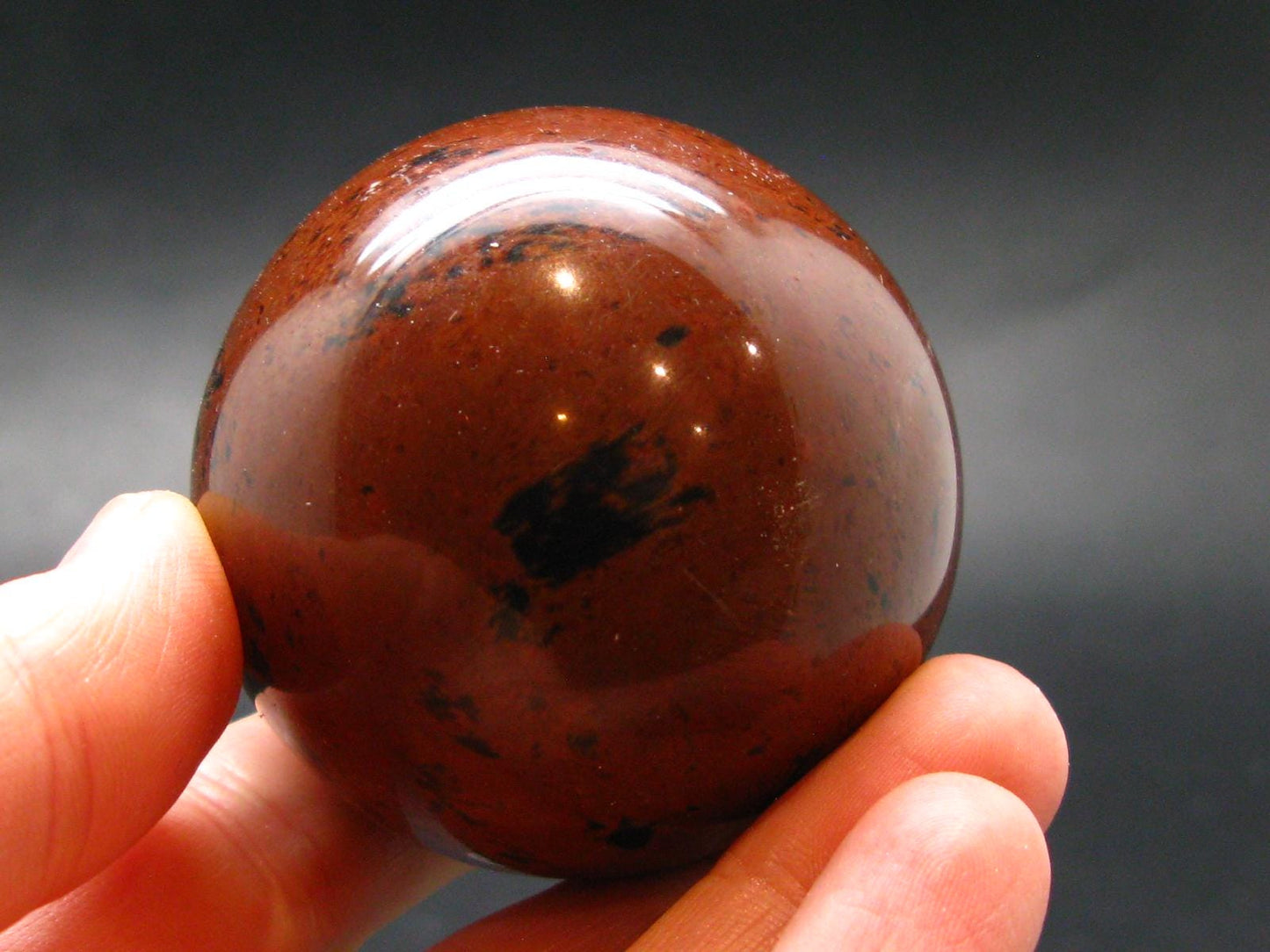 Mahogany Obsidian Sphere From Mexico - 1.9"