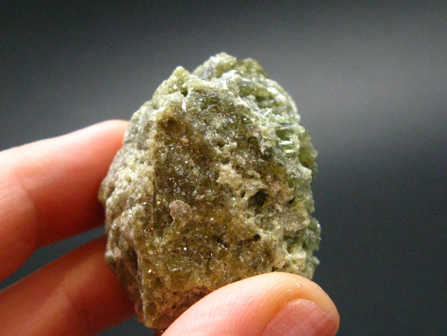 Vesuvianite Idocrase Cluster From Canada - 1.6" - 52.54 Grams