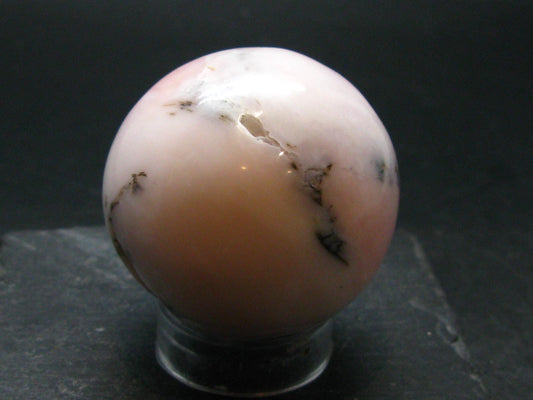 Rare Pink Opal Ball Sphere from Peru - 135.81 Grams - 2.0"