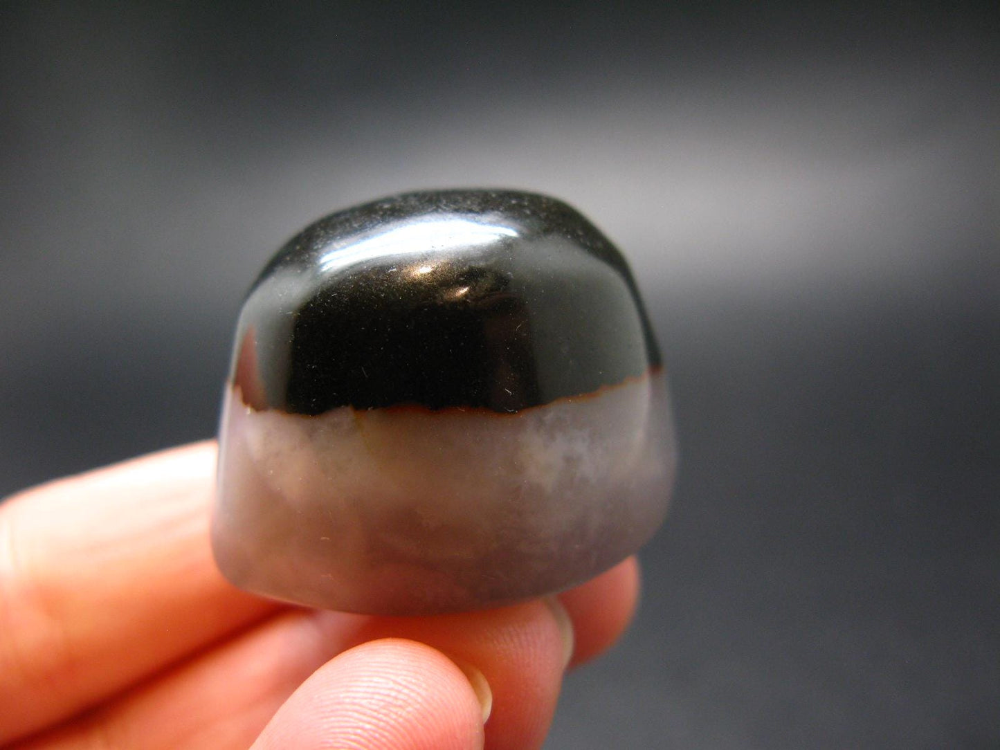 Perfect! 1.3" Agate Shiva Eye from India - 33.92 Grams
