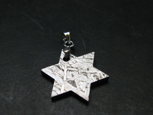 Muonionalusta Meteorite Pendant from Sweden - 1.2"