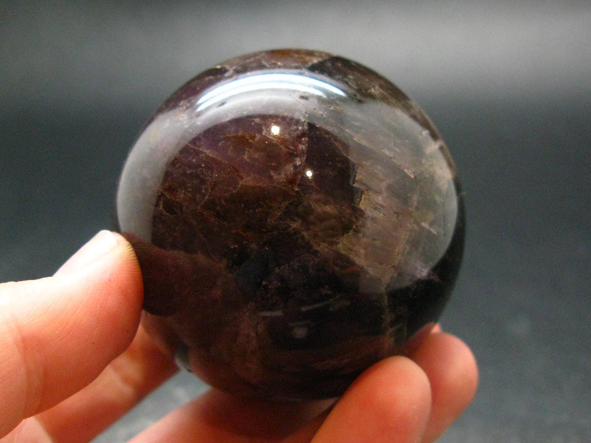 Cacoxenite Super 7 Sphere From Brazil - 2.1" - 211.54 Grams