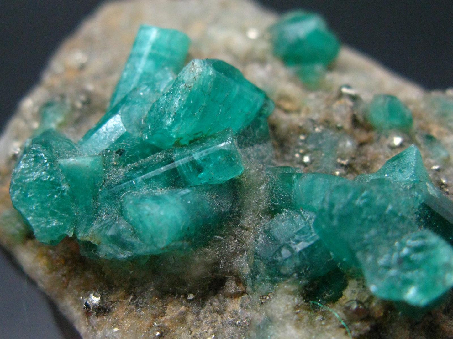 Emerald Beryl Crystal On Matrix From Colombia - 3.2"