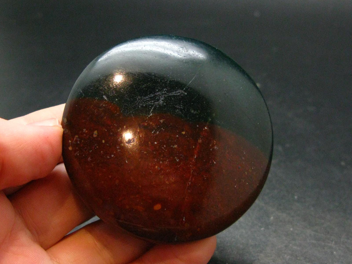 Bloodstone Tumbled Stone From India - 2.3" - 86.37 Grams