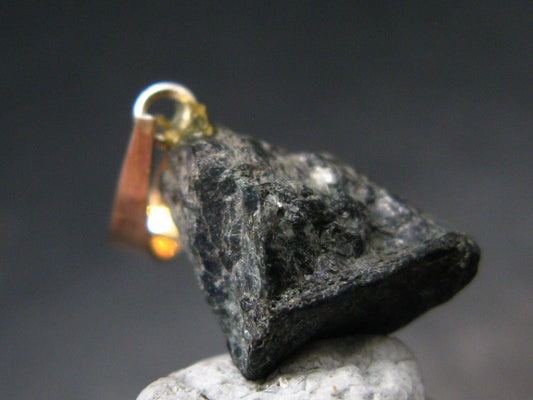 Alexandrite Chrysoberyl Crystal Silver Pendant From Brazil - 1.0" - 1.76 Grams