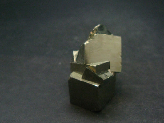 Perfect Pyrite Cube Crystal from Spain - 1.7" - 52.13 Grams