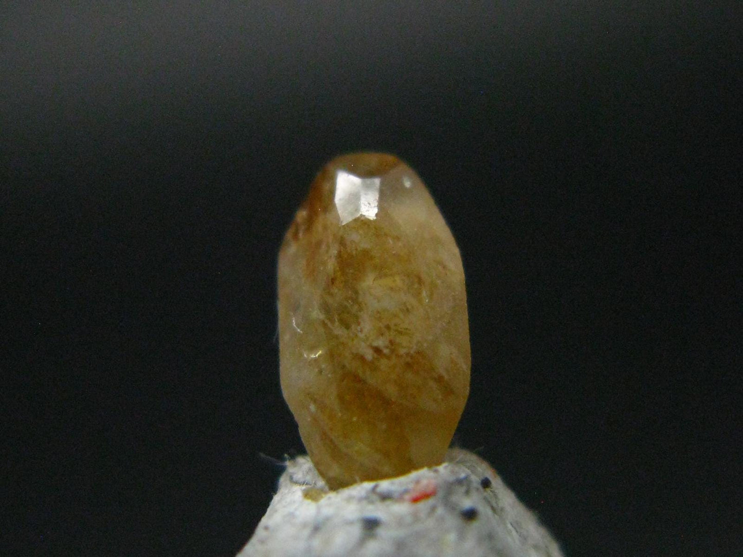 Golden Facetted Herderite Cut Gem From Pakistan - 0.40 Carats