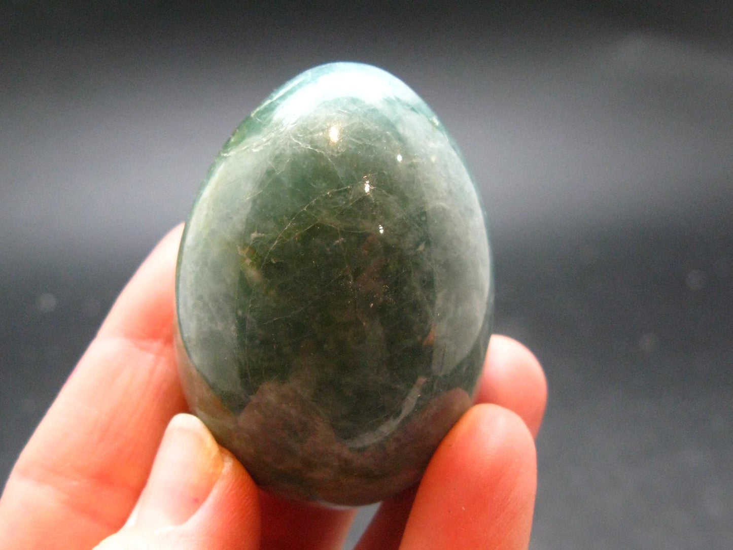 Russian Treasure from the Earth!! Blue Apatite Egg from Russia - 2.0"