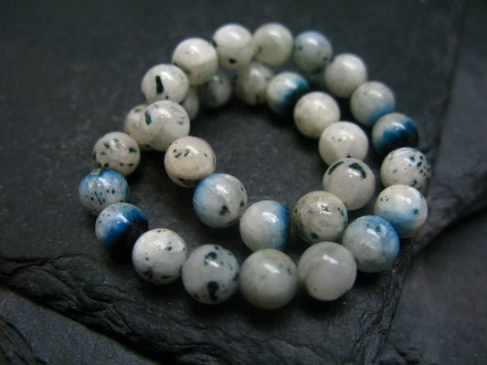 Blue Ice Glacierite Genuine Bracelet ~ 7 Inches ~ 6mm Round Beads