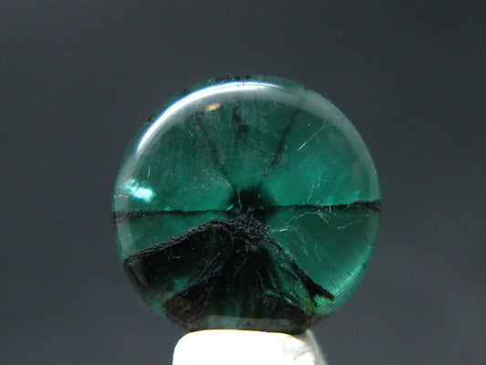 Beautiful Rare Gem Trapiche Emerald From Colombia - 4.80 Carats - 12x12mm