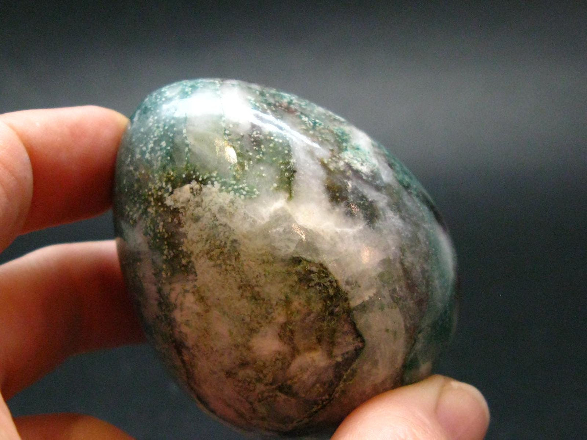 Unique Heulandite Egg From India - 2.1" - 107.63 Grams