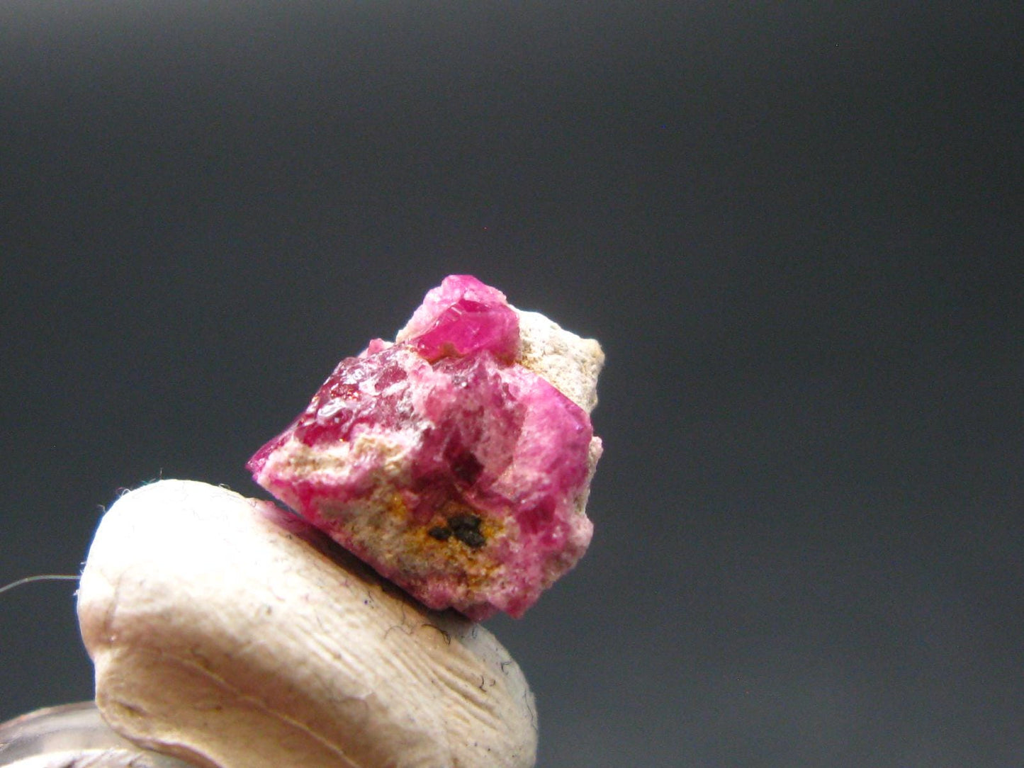 Nice Rare Gem Bixbite Red Emerald Beryl DT Crystal From Utah USA - 2.35 Carats