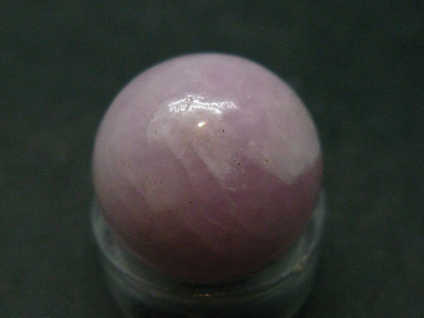 Pink Kunzite Spodumene Sphere From Brazil - 0.6" - 5.97 Grams