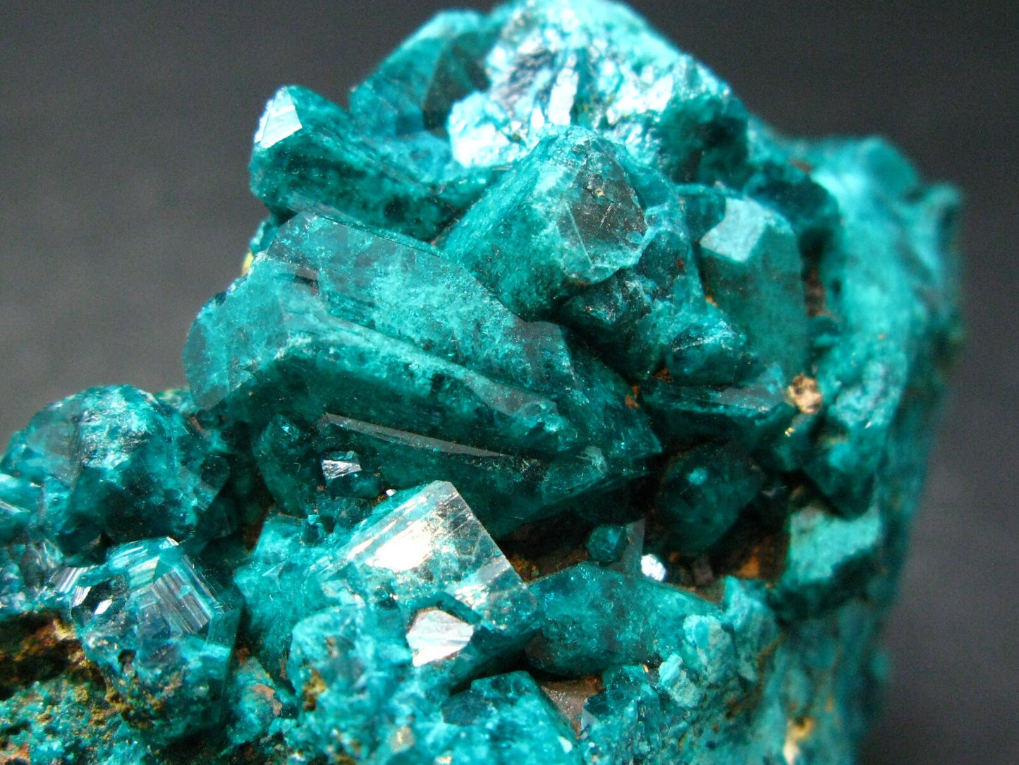 Very Nice Dioptase Cluster from Congo - 3.2" - 190 Grams
