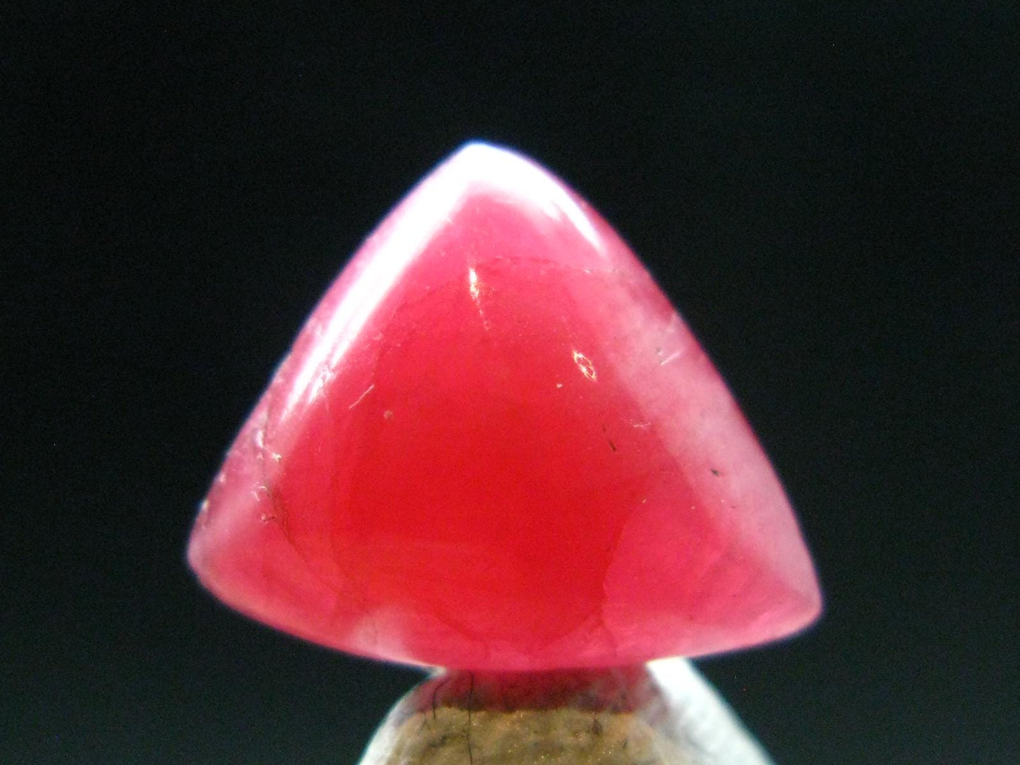 Extremely Rare Gem Rhodonite Cabochon From Brazil - 5.64 Carats