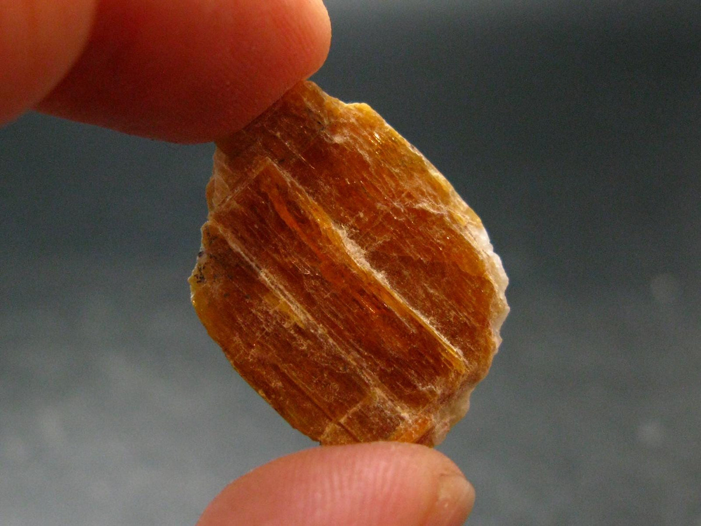 Rare Orange Kyanite Crystal From Tanzania - 1.0" - 3.53 Grams