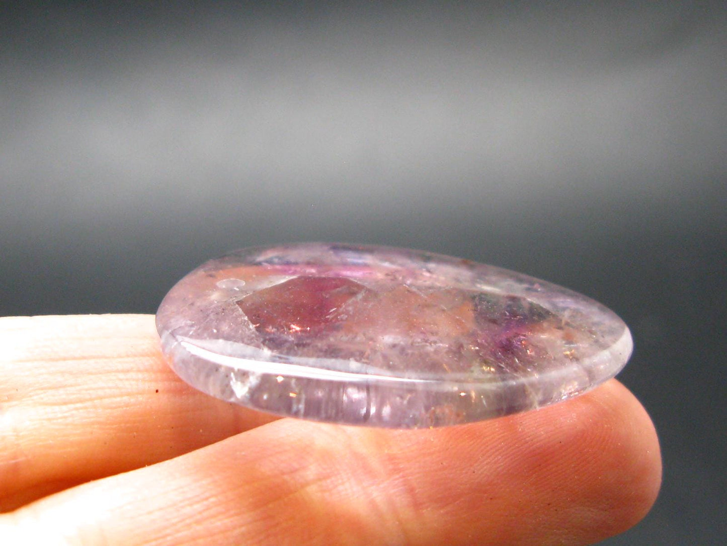 Rare Auralite Super 23 Amethyst Pendant From Canada - 1.3" - 7.84 Grams