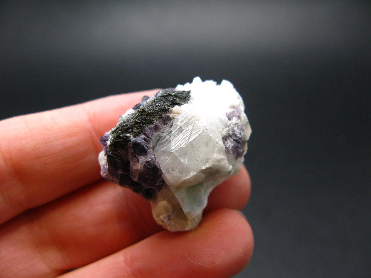 Rare Phenakite Phenacite + Fluorite + Beryl Cluster From Russia - 1.1" - 11.50 Grams