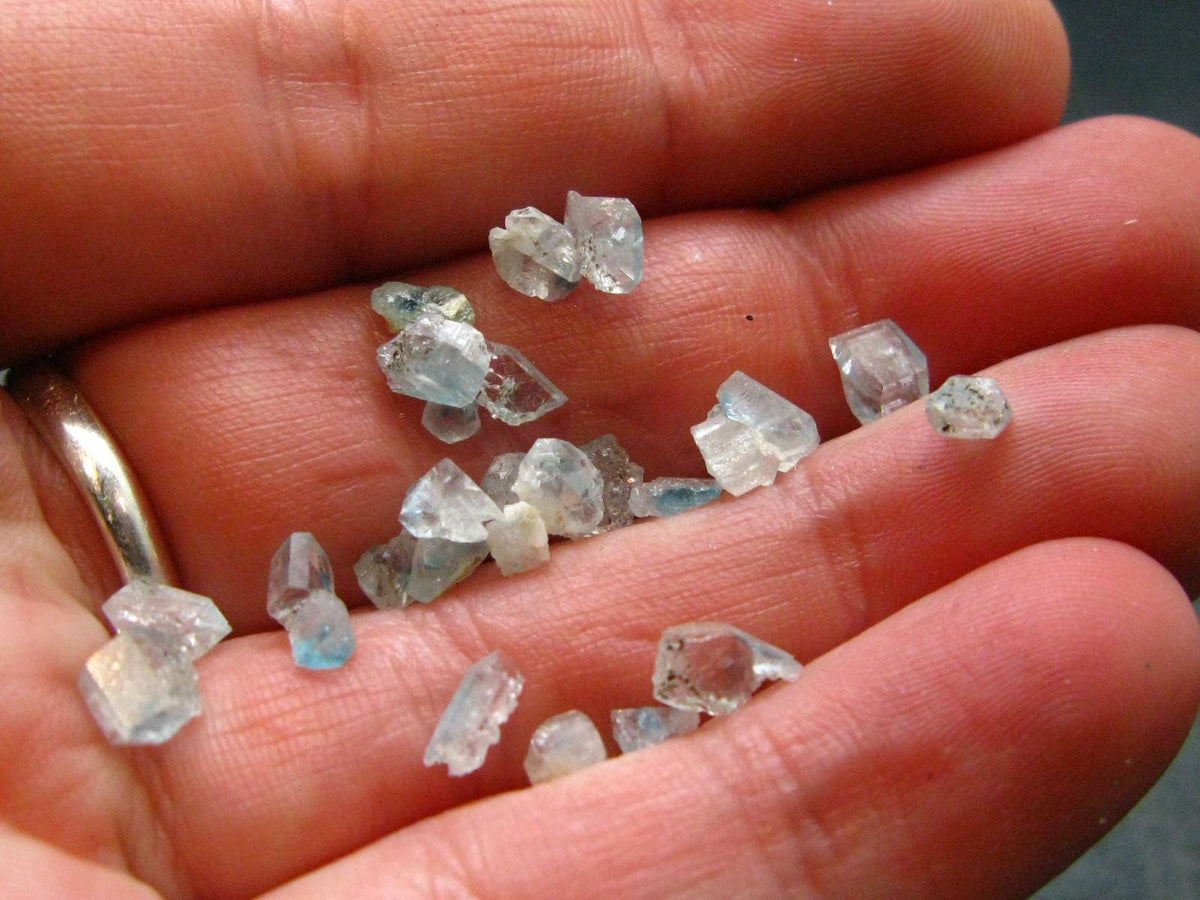 Lot of 25 Euclase Gem Crystal From Brazil - 8.20 Carats