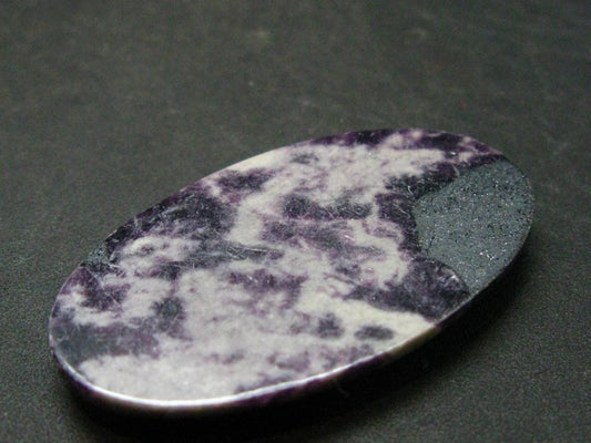 Very Rare Large Kammererite Chrome Clinochlore Cabochon From Turkey - 1.7" - 9.05 Grams