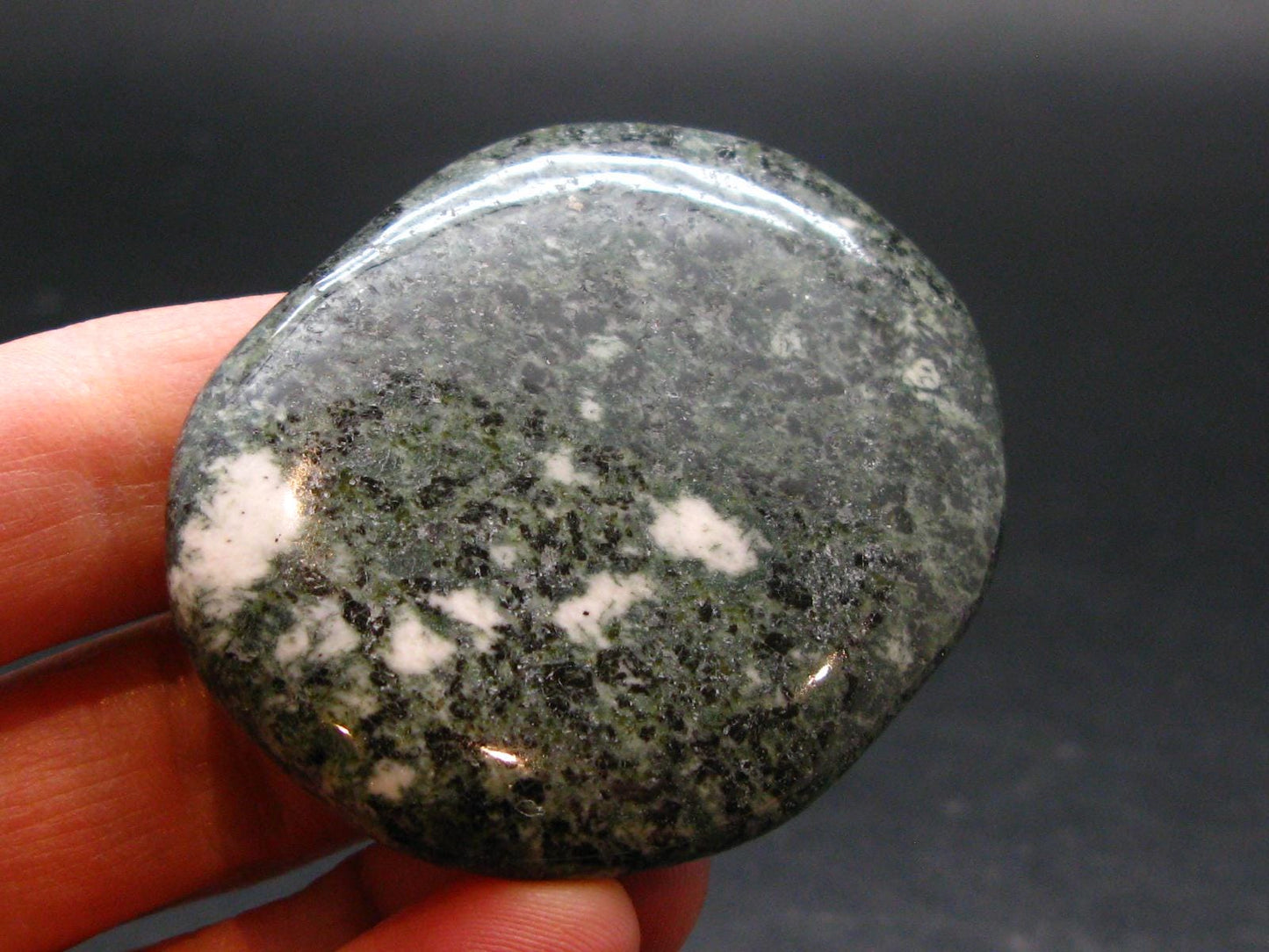 Rare Stonehenge Preseli Bluestone Tumbled Crystal From Wales UK - 2.0" - 42.1 Grams