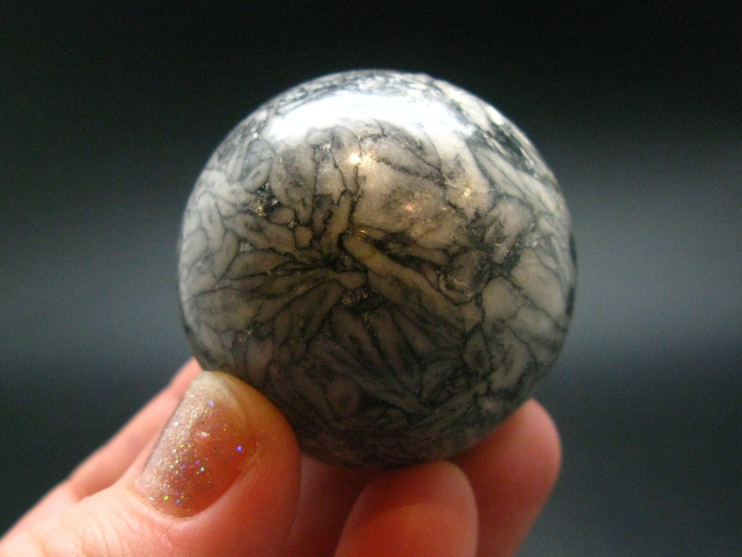 Pinolite Pinolith Sphere from Austria - 1.5"