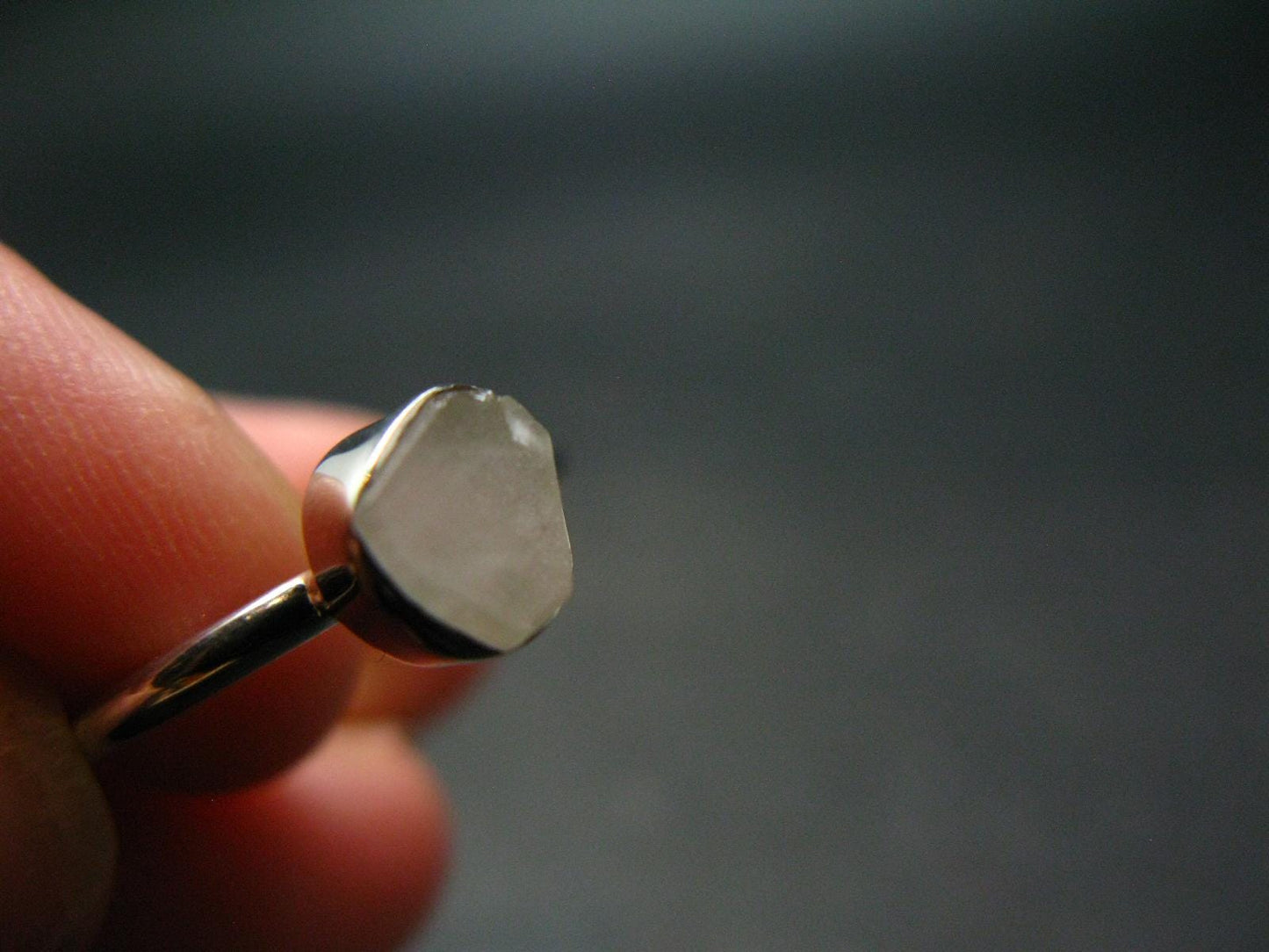 Phenakite Phenacite Sterling Silver Size 6 Ring from Nigeria - 1.73 Grams