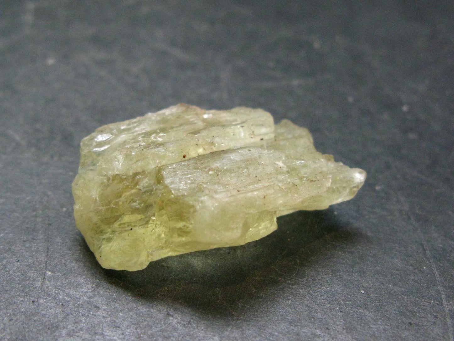 Gem Green Hiddenite Spodumene Crystal From Brazil - 1.3" - 15.31 Grams