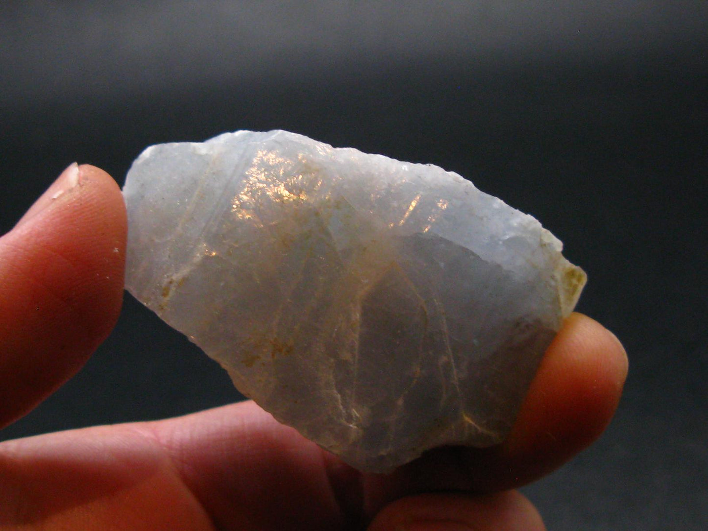 Blue Celestite Celestine Crystal from USA - 1.9" - 63.10 Grams