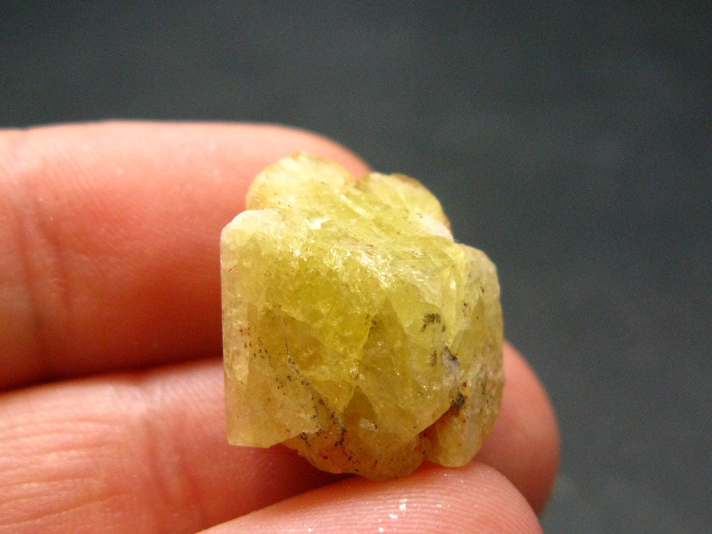 Rhodizite Rhodozite Crystal From Madagascar - 18.70 Carats - 0.6"