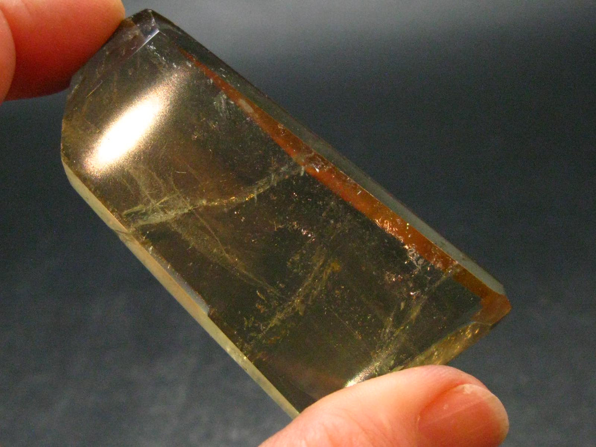 Citrine Unheated Polished Crystal From Brazil - 2.5" - 47.0 Grams