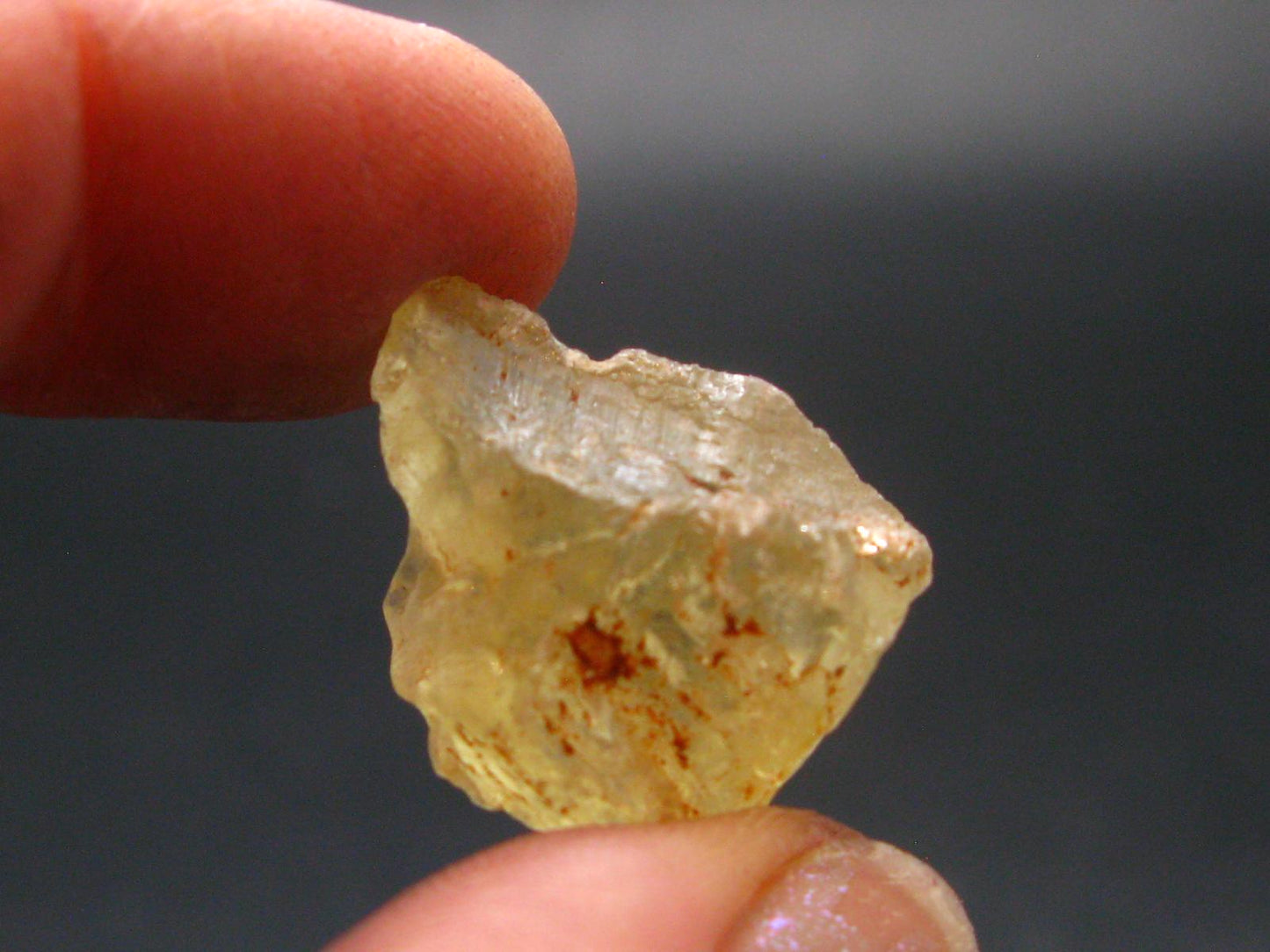 Bytownite Golden Labradorite Crystal From Mexico - 0.8" - 18.40 Carats