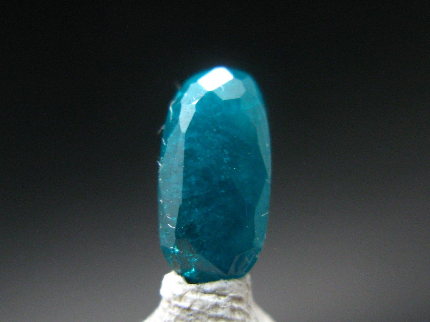 Rare Gem Dioptase Cut Stone from Namibia - 0.89 Carats