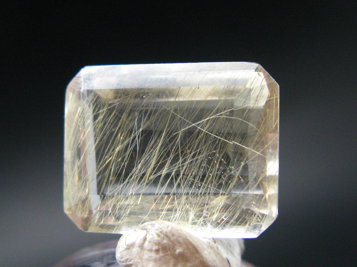 Rutilated Quartz Cut Stone From Brazil - 9.78 Carats