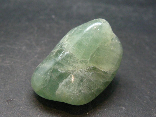 Genuine Blue Aquamarine Tumbled Stone From Brazil - 1.3" - 33.0 Grams