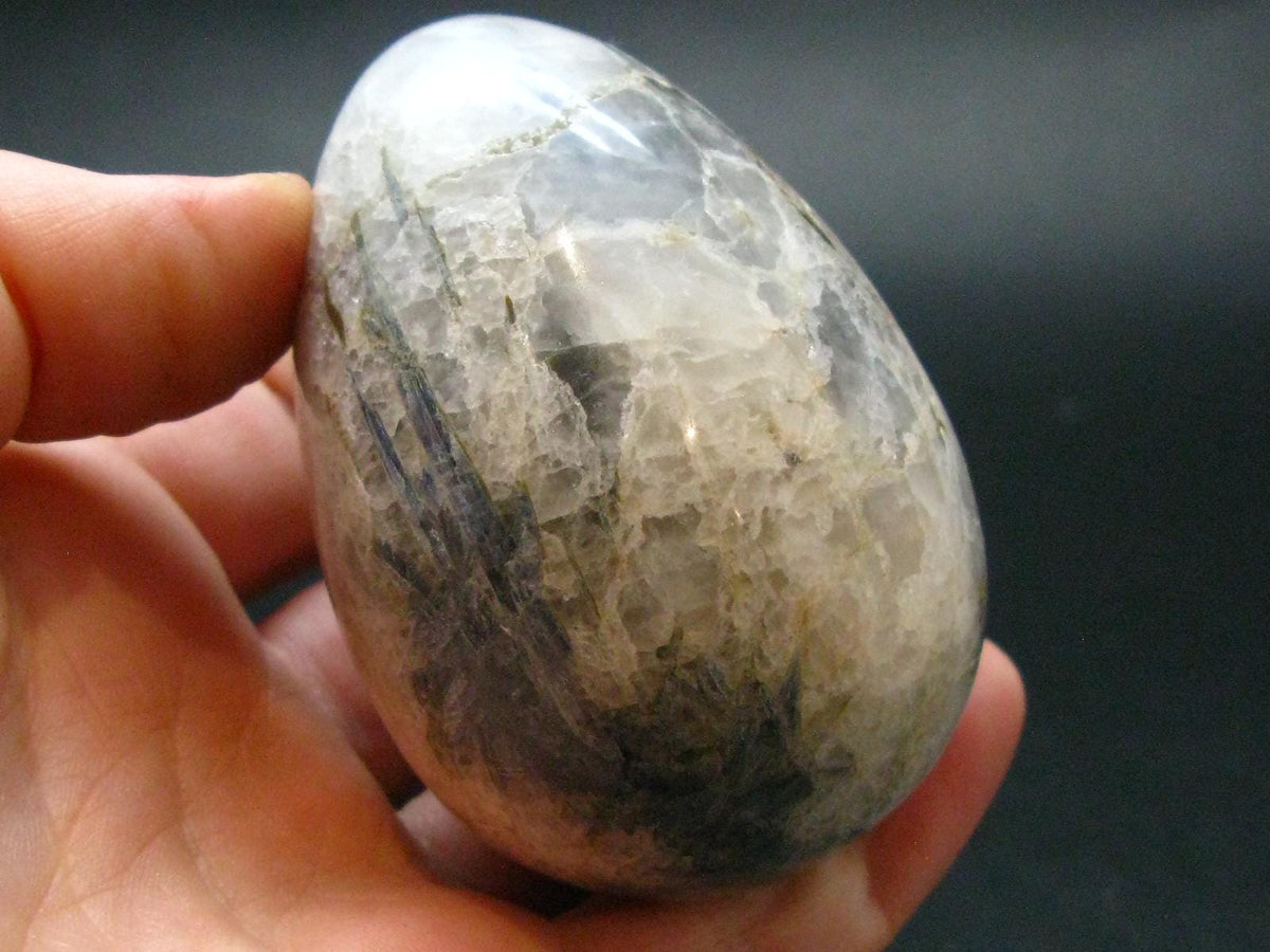 Blue Kyanite Egg From Brazil - 2.5"