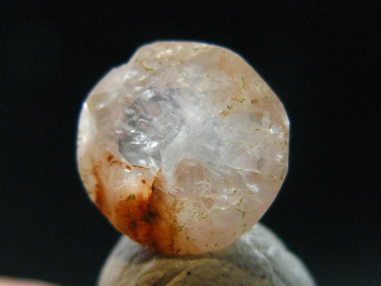 Rare Gem Heulandite Cut Stone from India - 3.78 Carats