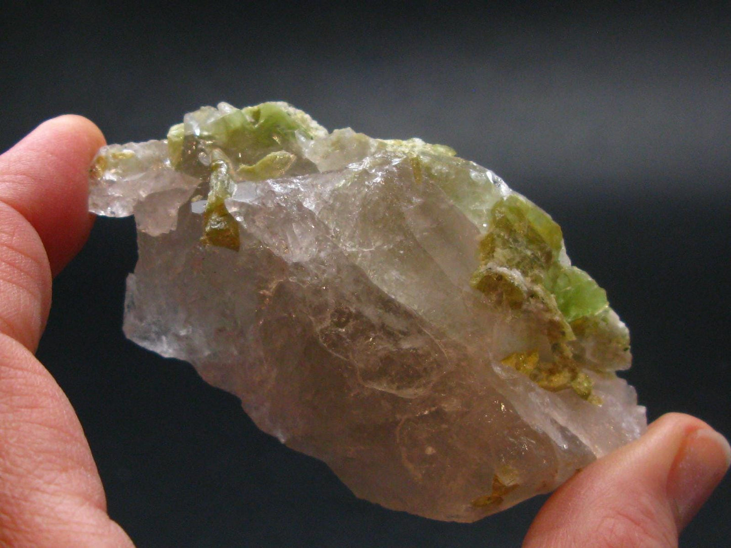 Rare Titanite Sphene Crystal Cluster From Brazil - 2.9"