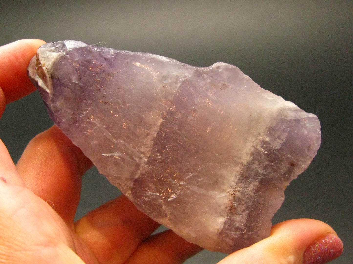 Rare Auralite Super 23 Large Crystal Amethyst From Canada - 3.0" - 119.40 Grams