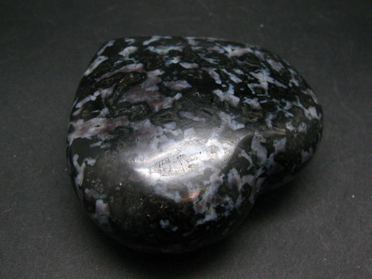 Mystic Merlinite Tumbled Heart From Indian Ocean - 2.9"