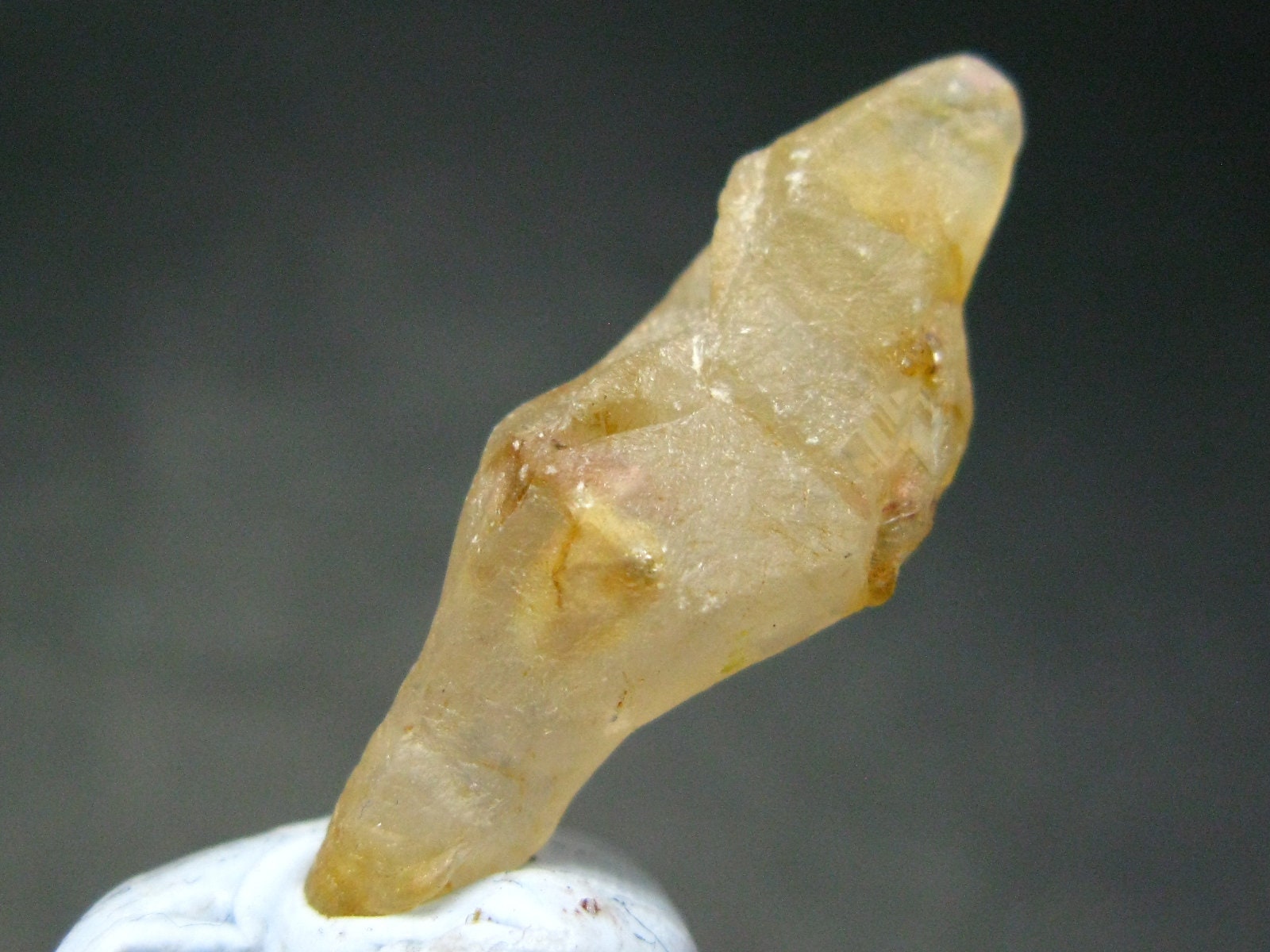 Large Gem Yellow Sapphire Corundum Crystal From Sri Lanka Carats