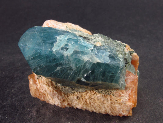 Rare Blue Apatite Cluster from Russia - 1.9" - 69.5 Grams