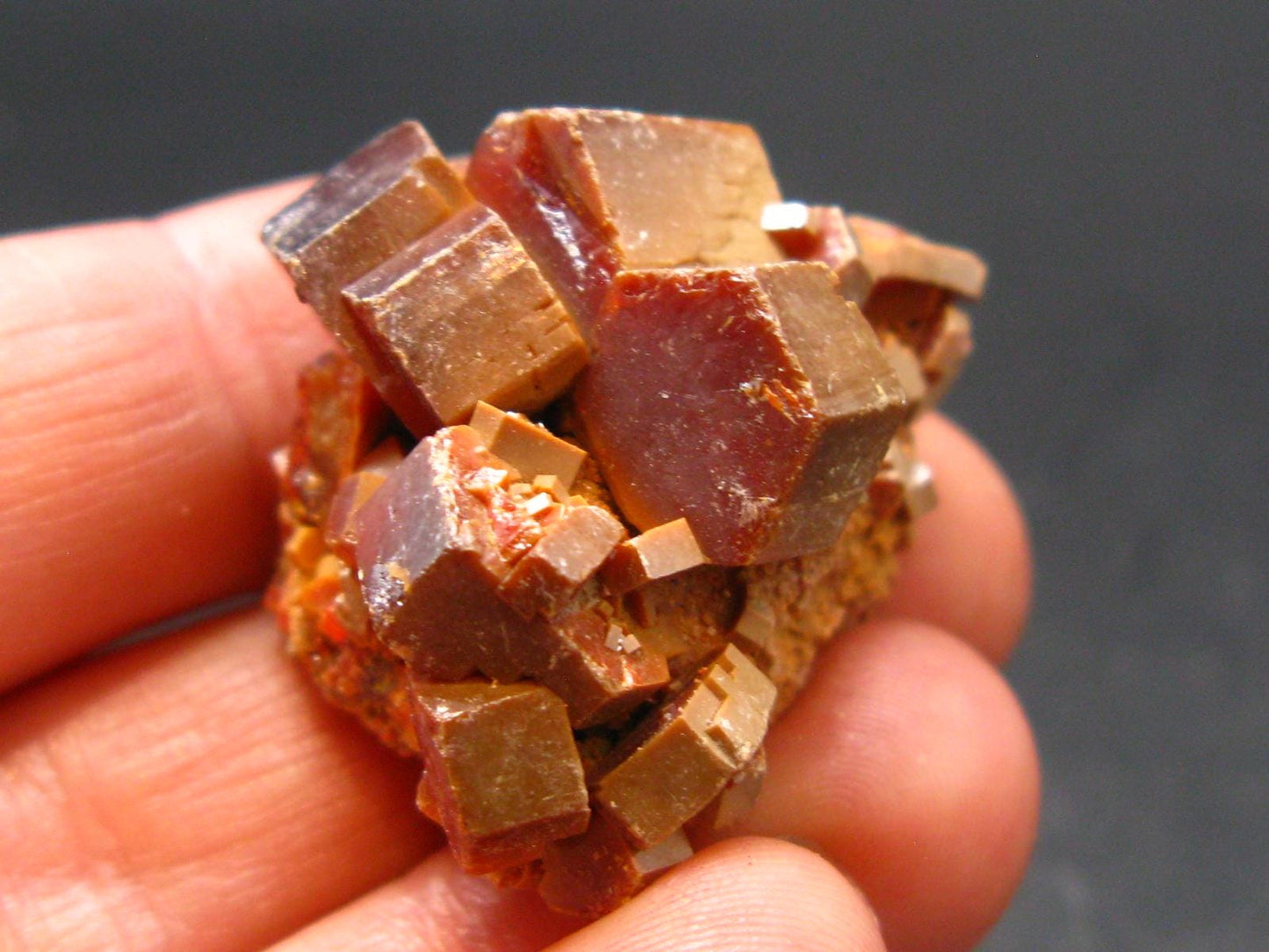 Vanadinite Crystal From Morocco - 1.2" - 30.75 Grams