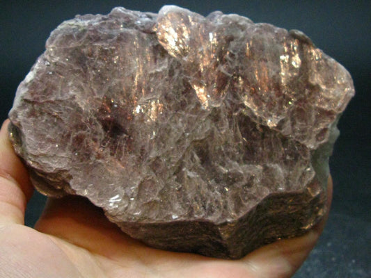 Lilac Lepidolite Mica Crystal From Brazil - 4.0" - 234.2 Grams