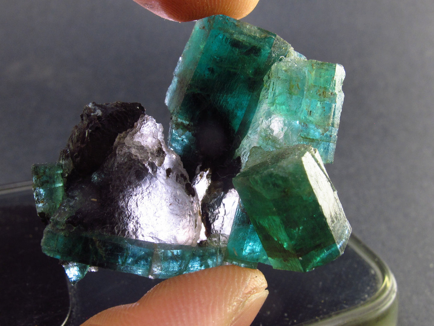 Gem Emerald Beryl Cluster From Ethiopia - 14.67 Grams - 1.4"